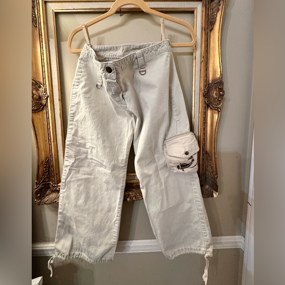 Miss Me cargo Pants with embroidered Koi Fish cargo pocket  streetwear nature …